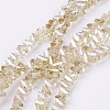 Electroplate Glass Beads Strands EGLA-J145-6mm-PL05-1