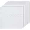 12Pcs 11CT Cross Stitch Fabric Sheets DIY-CY0002-77A-1