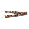 Polyester Adjustable Leopard Pattern Bag Strap FIND-WH0070-35A-1