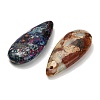 Dyed Natural Imperial Jasper Pendants G-H355-03-2