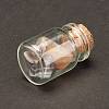 Transparent Glass Wishing Bottle Decoration DJEW-A001-01B-11-3