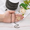 Iron Handmade Chains Figaro Chains Mother-Son Chains CHSM003Y-B-7