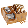 DIY Wooden Copper Foil Tape Dispenser AJEW-WH0270-375B-1