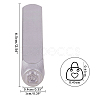 Iron Metal Stamps AJEW-BC0005-55F-2
