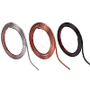 3 Rolls 3 Colors PVC Self-Adhesive Flexible Molding Trim DIY-CP0011-88-6