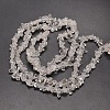 Natural Quartz Crystal Chip Beads Strands X-G-M205-01-2