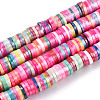 Handmade Polymer Clay Beads CLAY-TAC0006-03B-15-1