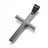 304 Stainless Steel Pendants STAS-H329-59B-2