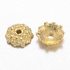 Tibetan Style Bead Caps X-TIBEB-LF1650Y-G-FF-2