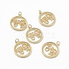 Brass Pendants KK-E068-VB200-4