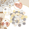 ARRICRAFT 48Pcs 4 Colors Brass Charms KK-AR0003-37-3