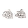Vintage Elephant Charms PALLOY-ZN-47017-N-FF-1