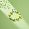 Sport Ball Theme Acrylic Round Beaded Bracelet BJEW-JB08660-03-2