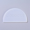 DIY Semicircle Ruler Silicone Molds DIY-G010-69-2
