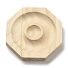 Beech Wooden Bangle & Bracelet & Finger Ring & Beads Display Holder Tray X1-AJEW-D068-01B-2