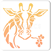 PET Plastic Drawing Painting Stencils Templates DIY-WH0244-063-1