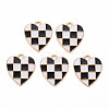 Alloy Enamel Pendants X-ENAM-S121-176D-RS-1