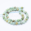 Natural Chrysocolla Beads Strands G-J373-02-8mm-2