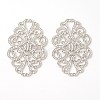 Brass Filigree Joiners Links KK-F772-11P-1