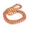 Electroplate Glass Beads Strands EGLA-D030-19C-2