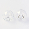 Round Mechanized One Hole Blown Glass Globe Ball Bottles X-BLOW-R001-12mm-2