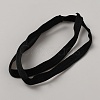 Flat Polyester Elastic Lip Trim Cord EW-WH0014-06A-2
