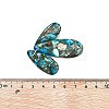 Natural Regalite/Imperial Jasper/Sea Sediment Jasper Pendants G-P283-03-3