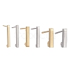 24Pcs 3 Size 304 Stainless Steel Stud Earring Findings STAS-LS0001-07-1