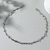 Alloy Barbed Wire Link Chain Necklaces FS-WG27EAE-01-1