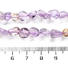 Natural Ametrine Beads Strands G-P497-01C-48-5