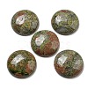Natural Unakite Cabochons G-C115-02B-27-1