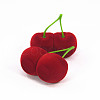 Valentine's Day Cherry Shaped Velvet Ring Gift Boxes PW-WG31374-01-2