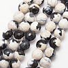 Natural Fire Crackle Agate Bead Strands X-G-K166-06F-10mm-12-1