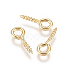 304 Stainless Steel Screw Eye Pin Peg Bails X-STAS-L234-165C-G-3