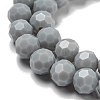 Opaque Glass Beads Stands EGLA-A035-P8mm-D22-4