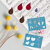 Acrylic Earring Handwork Template DIY-WH0359-058-6