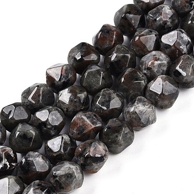 Natural Fluorescent Syenite Rock(Glow under UV Light) Beads Strands G-T141-02A-1