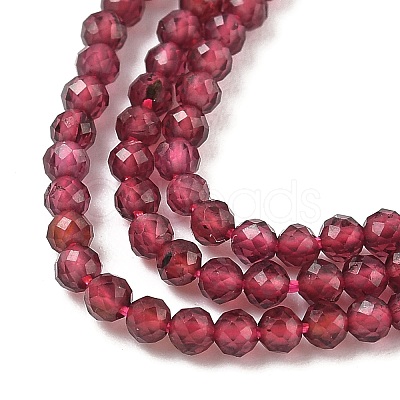 Natural Garnet Beads Strands G-RM241221-A3-1