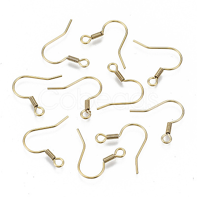 304 Stainless Steel Earring Hooks LS-X-STAS-S111-002G-NR-1