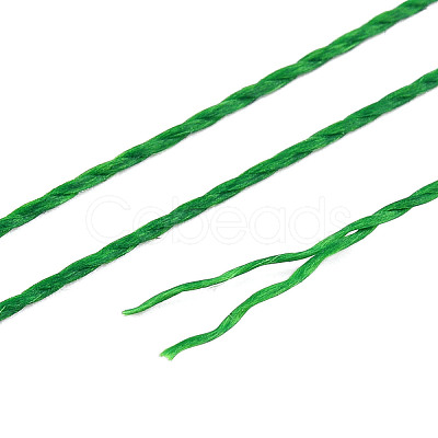 2-Ply Round Waxed Cotton Thread Cords YC-T004-01A-18-1