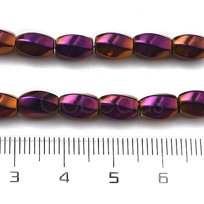 Electroplated Synthetic Non-magnetic Hematite Beads Strands G-P545-G02-02A-1