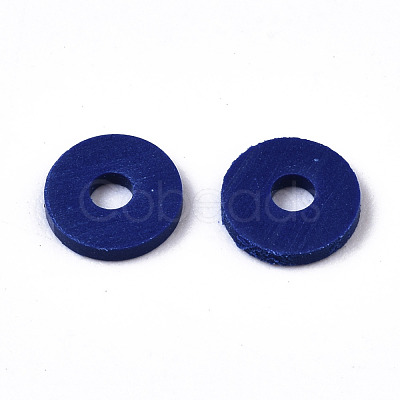 Handmade Polymer Clay Beads X-CLAY-Q251-6.0mm-53-1