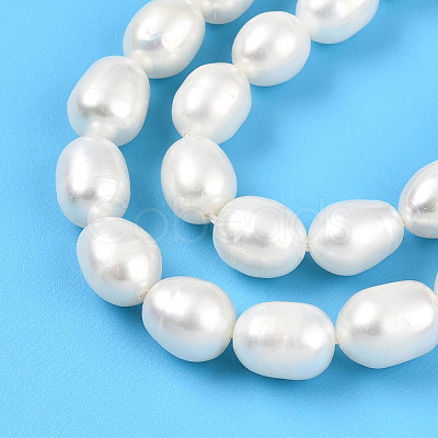Natural Cultured Freshwater Pearl Beads Strands PEAR-N012-07Y-01-1
