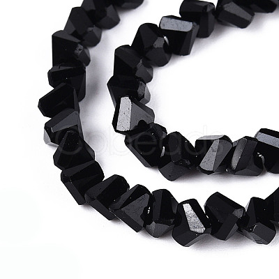 Opaque Glass Beads Strands LS-GLAA-N019-4mm-01-1