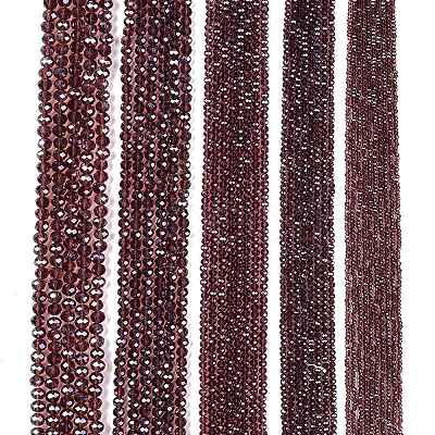 Electroplate Glass Beads Strands LS-EGLA-A044-T8mm-A13-1