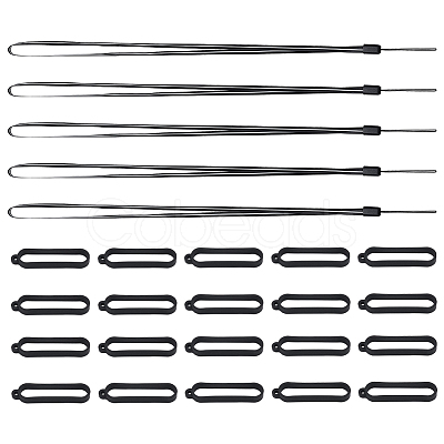 DIY Anti-lost Electronic Stylus & Lighter Pendant Necklace Making Kit AJEW-GF0007-85-1