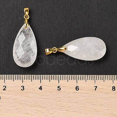 Natural Quartz Crystal Pendants G-L614-D03-G01-1
