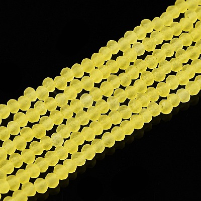 Transparent Glass Beads Strands EGLA-A044-T1mm-MD29-1