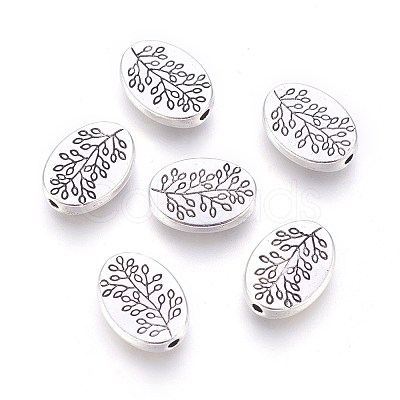 Tibetan Style Alloy Beads X-LFH10181Y-1