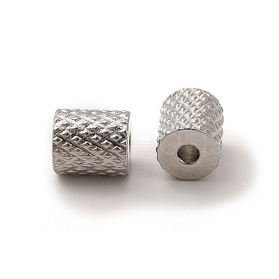 Non-Tarnish 201 Stainless Steel Beads X-STAS-M089-10P-1